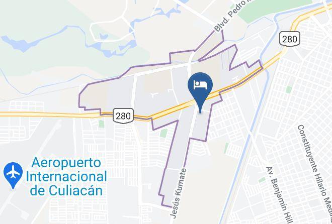 Culiacan - Ibis Culiacan Maps