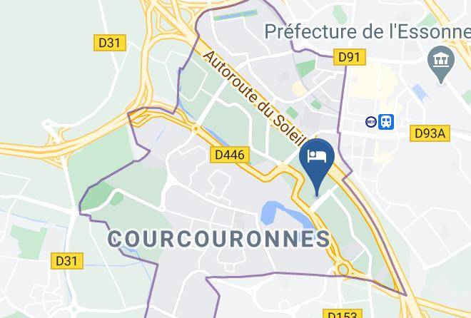 Essonne - Ibis Evry Courcouronnes Maps