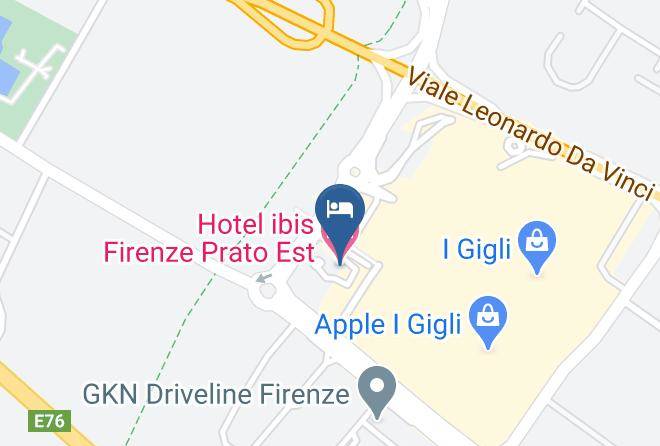 Ibis Firenze Prato Est Map
