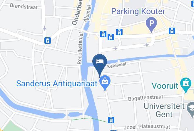 East Flanders - Ibis Gent Centrum Opera Maps