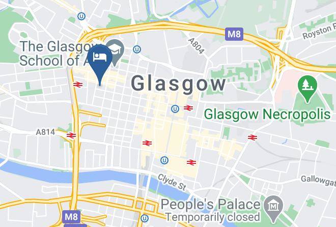 Glasgow City - Hotel Ibis Glasgow City Centre Sauchiehall Street Maps