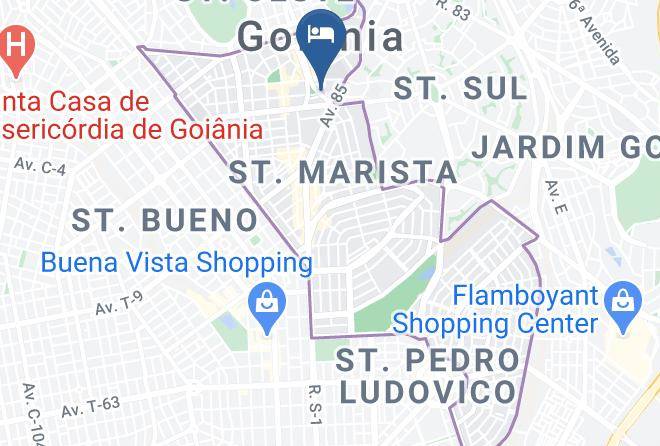 Goiania - Hotel Ibis Goiania Maps