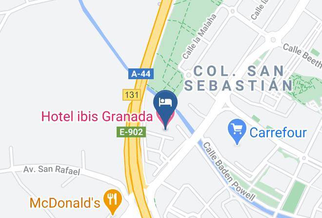 Granada - Hotel Ibis Granada Maps