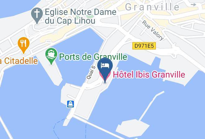 Manche - Ibis Granville Port De Plaisance Maps
