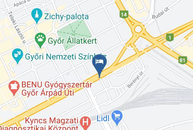 Gyor - Ibis Gyor Maps