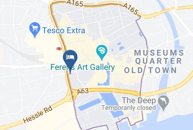 Kingston Upon Hull - Hotel Ibis Hull City Centre Maps
