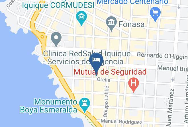 Iquique Province - Ibis Iquique Hotel Maps