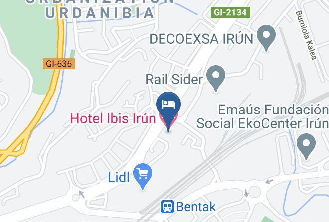 Gipuzkoa - Ibis Irun Maps