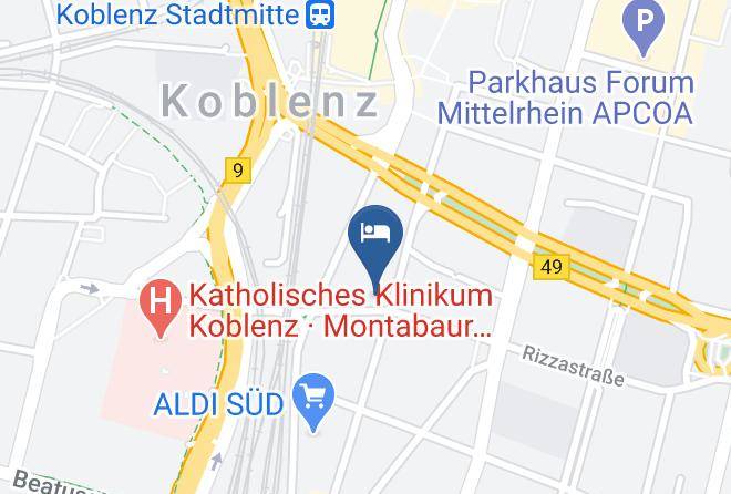 Coblenz - Ibis Koblenz City Maps