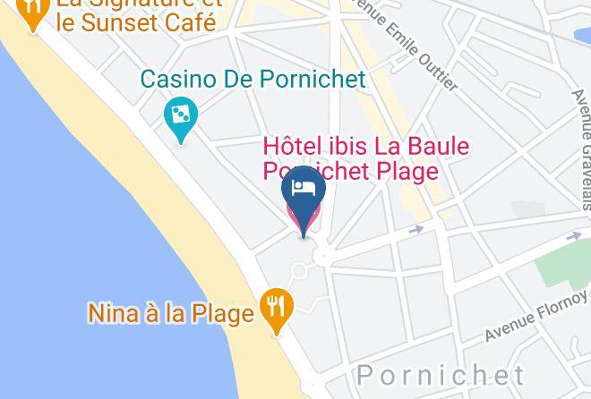 Loire Atlantique - Hotel Ibis La Baule Pornichet Plage Maps