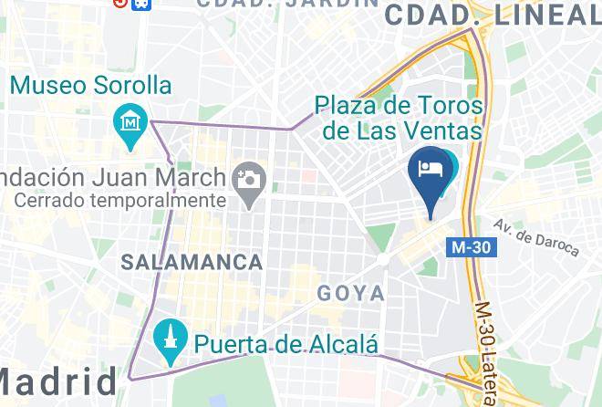 Madrid - Ibis Madrid Centro Las Ventas Maps