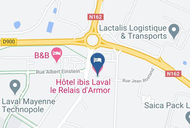 Mayenne - Hotel Ibis Laval Le Relais D'armor Maps