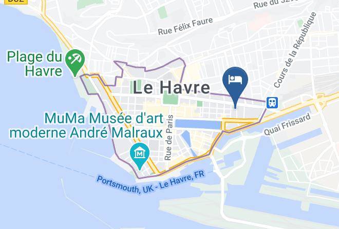 Seine Maritime - Hotel Ibis Le Havre Centre Maps