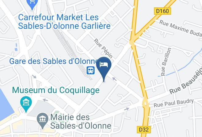 Hotel Ibis Les Sables D'olonne Centre Map