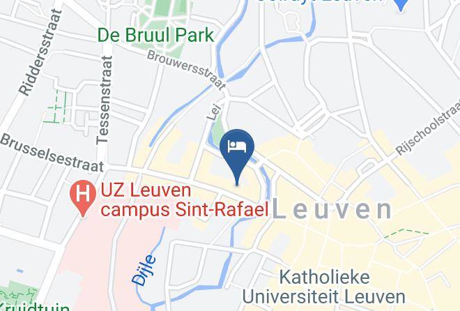 Flemish Brabant - Ibis Leuven Centrum Maps
