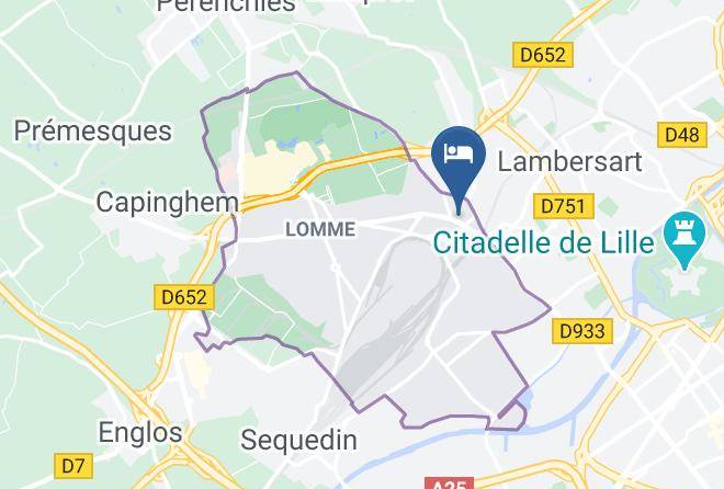 Nord - Hotel Ibis Lille Lomme Centre Maps