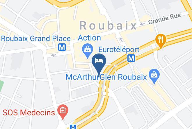 Nord - B&B HOTEL Lille Roubaix Centre Grand Place Maps