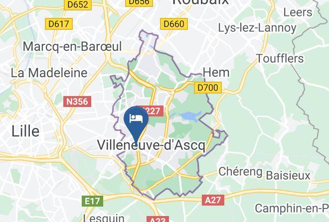 Hotel Ibis Lille Villeneuve D'ascq Grand Stade Map