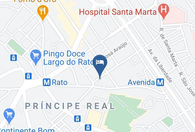 Lisbon - Hotel Ibis Lisboa Liberdade Maps