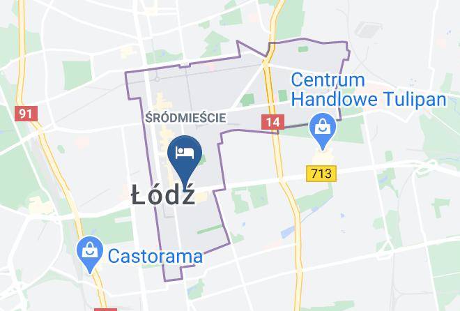 Lodz - Hotel Ibis Lodz Centrum Maps