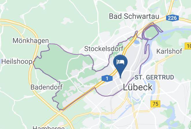 Lubeck - Ibis Luebeck City Maps