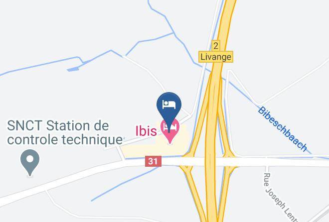 Roeser - Ibis Budget Luxembourg Sud Maps