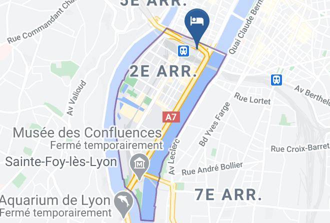 Rhone - Hotel Ibis Lyon Centre Perrache Maps