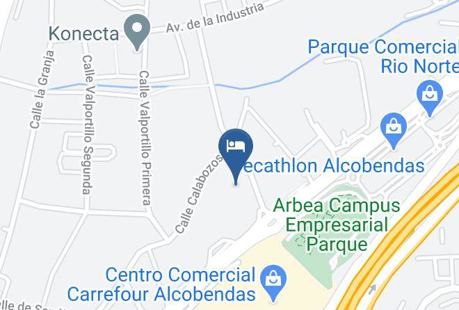 Hotel Ibis Madrid Alcobendas Map