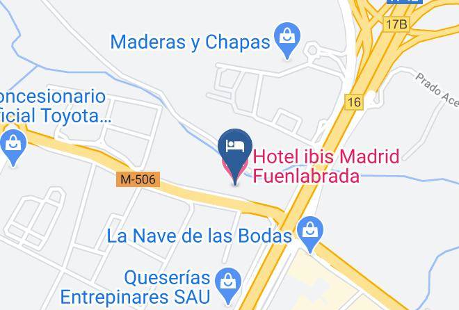Madrid - Hotel Ibis Madrid Fuenlabrada Maps