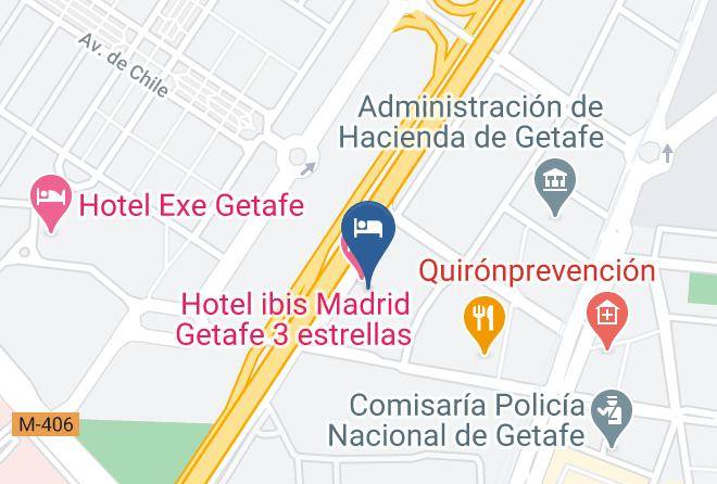 Madrid - Hotel Ibis Madrid Getafe 3 Estrellas Maps