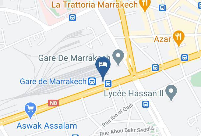 Marrakesh - Ibis Marrakech Centre Gare Maps