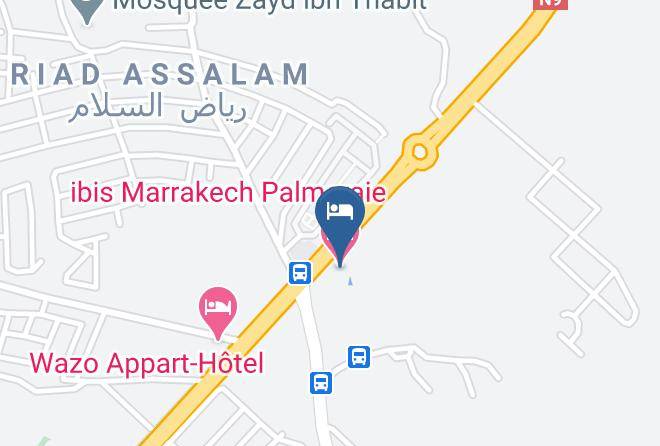 Ibis Marrakech Palmeraie Carte - Marrakesh Tensift El Haouz - Marrakesh