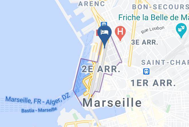 Bouches Du Rhone - Hotel Ibis Marseille Centre Euromed Maps