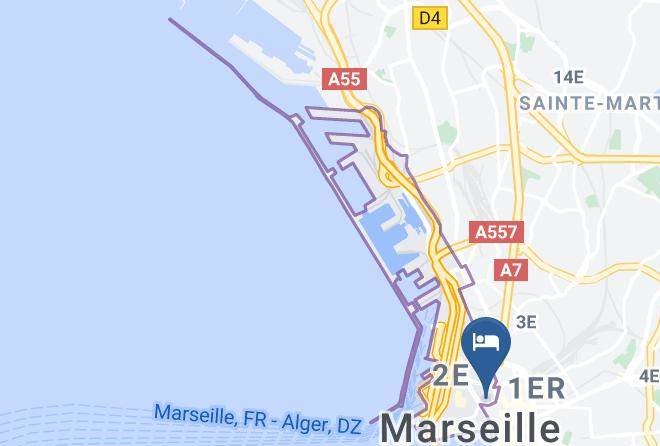 Bouches Du Rhone - Hotel Ibis Marseille Centre Vieux Port Maps