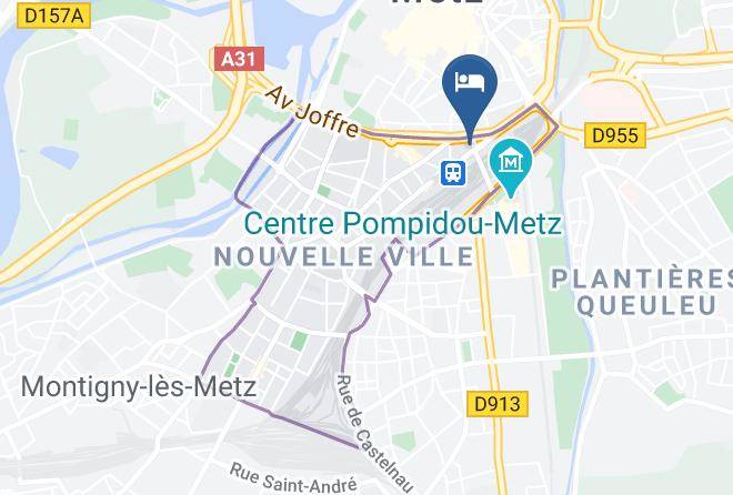 Moselle - Ibis Metz Centre Gare Maps
