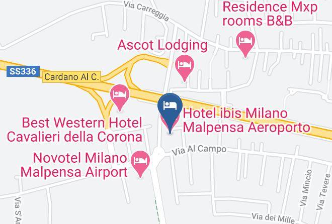 Varese - Hotel Ibis Milano Malpensa Aeroporto Maps