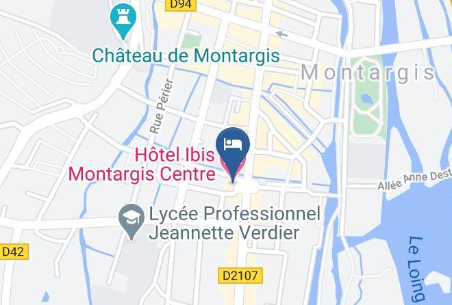 Loiret - Ibis Montargis Centre Maps