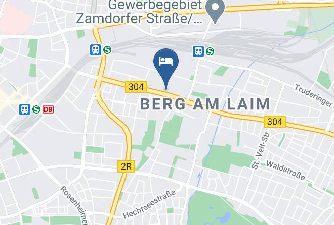 Munich District - Hotel Ibis Munchen City Ost Maps