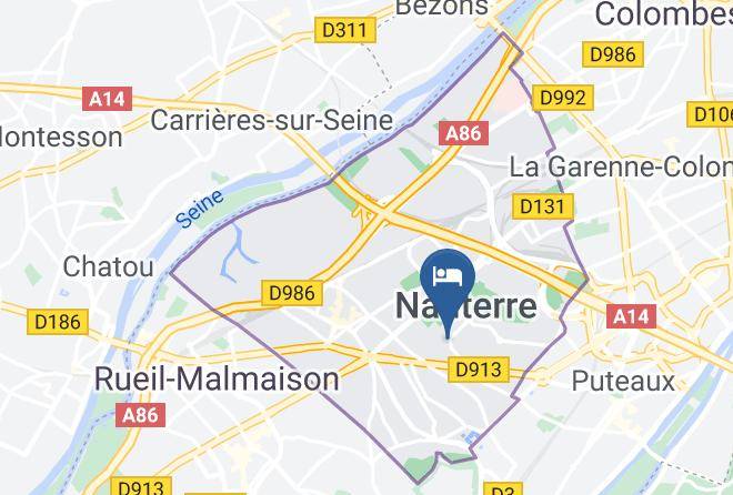 Hauts De Seine - Hotel Ibis Nanterre La Defense Maps