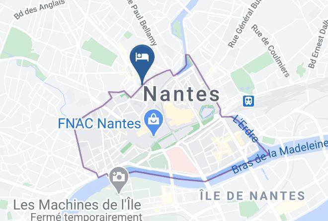Loire Atlantique - Hotel Ibis Nantes Centre Tour Bretagne Maps