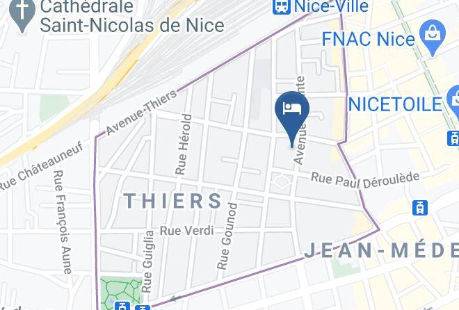 Ibis Styles Nice Centre Gare Map