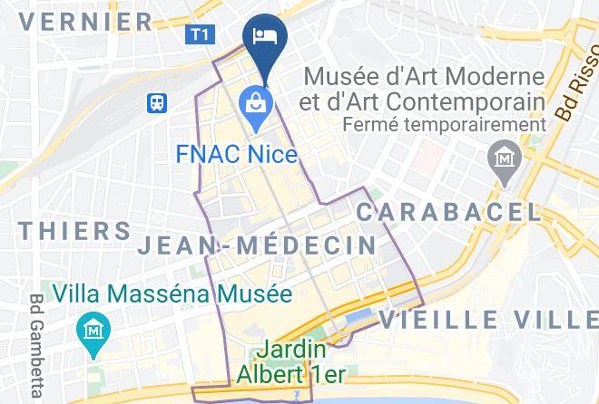 Maritime Alps - Hotel Ibis Nice Centre Notre Dame Maps