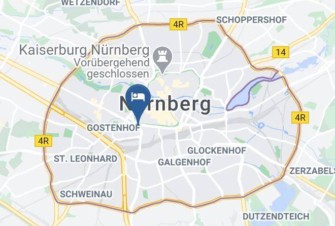 Hotel Ibis Nurnberg City Am Plarrer Map