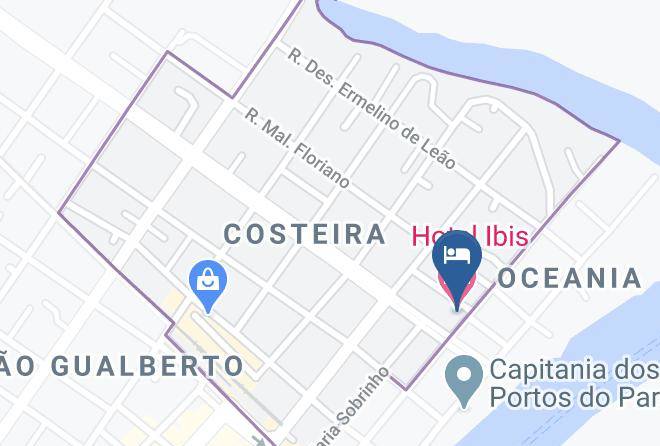 Paranagua - Ibis Paranagua Hotel Maps