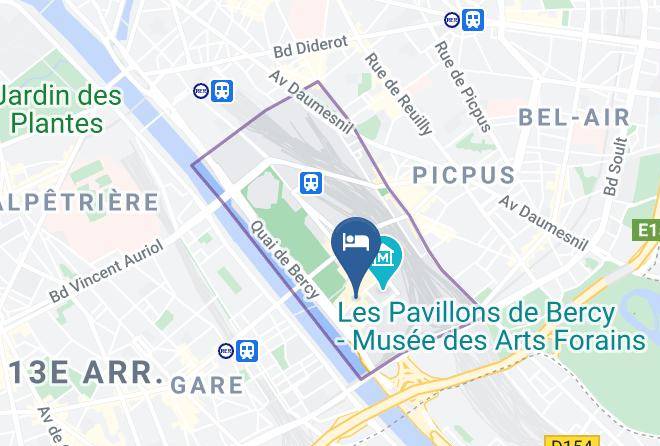 Paris - Ibis Paris Bercy Village 12eme Maps