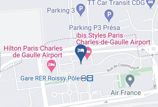 Seine St Denis - Ibis Paris CDG Airport Maps