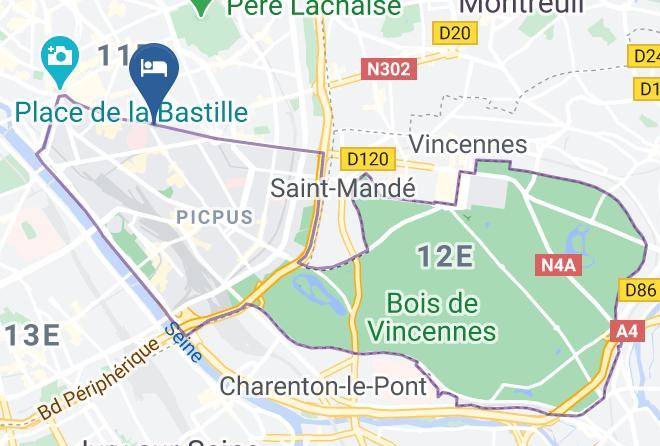 Paris - Hotel Ibis Paris Gare De Lyon Reuilly Maps