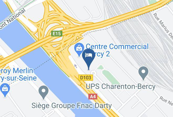 Val De Marne - Hotel Ibis Paris Porte De Bercy Maps