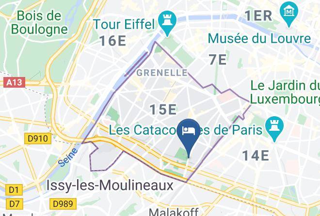 Paris - Ibis Paris Brancion Parc Des Expositions 15eme Maps