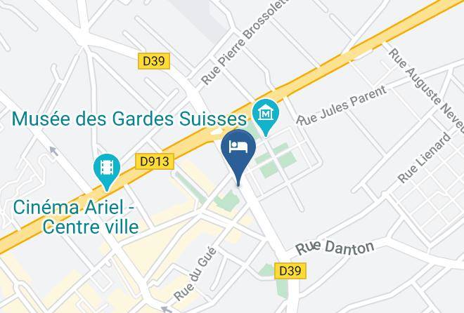 Hauts De Seine - Hotel Ibis Paris Rueil Malmaison Maps
